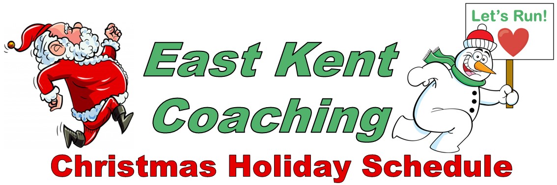 Christmas holiday running image